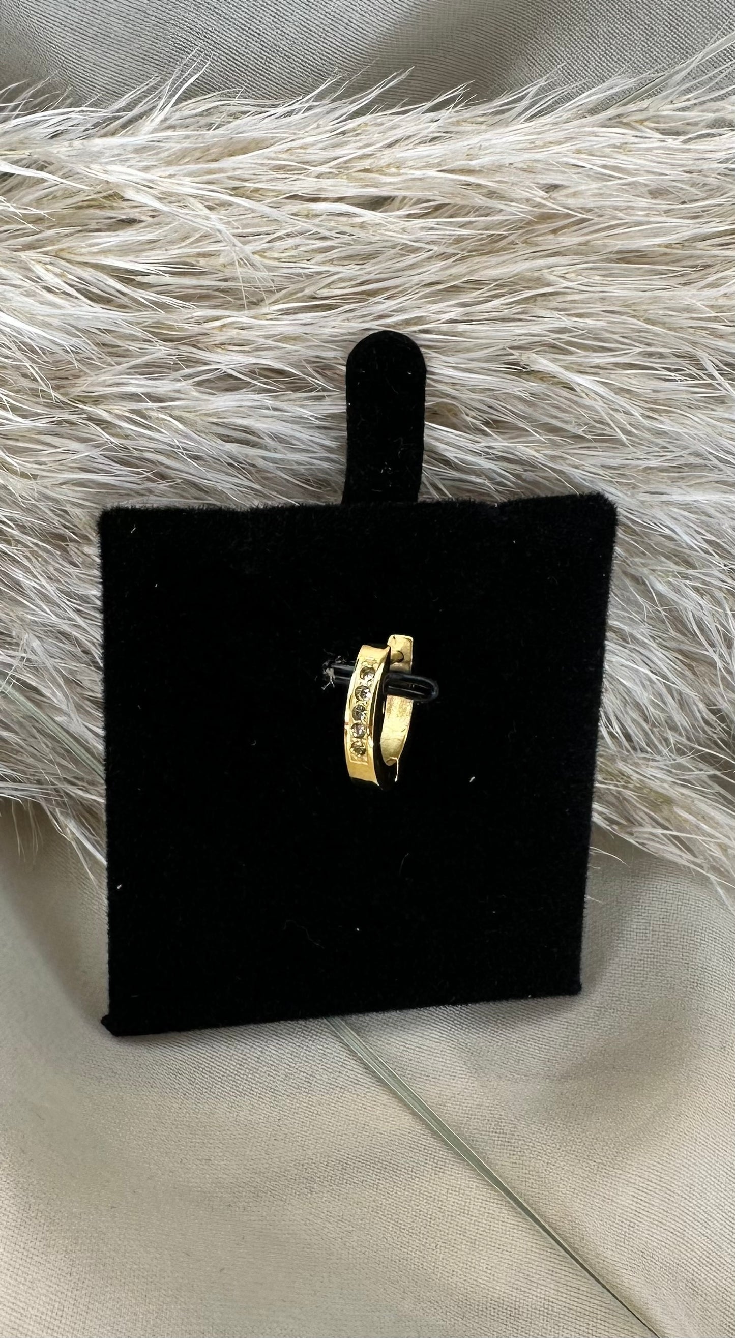 "Bella" Orecchini  placcati in oro 18kt con zirconi